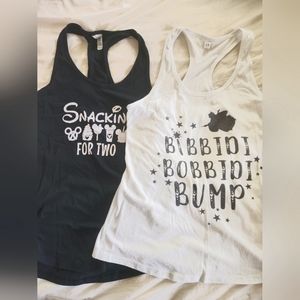 Disney Maternity Tanks 2 for 1- L